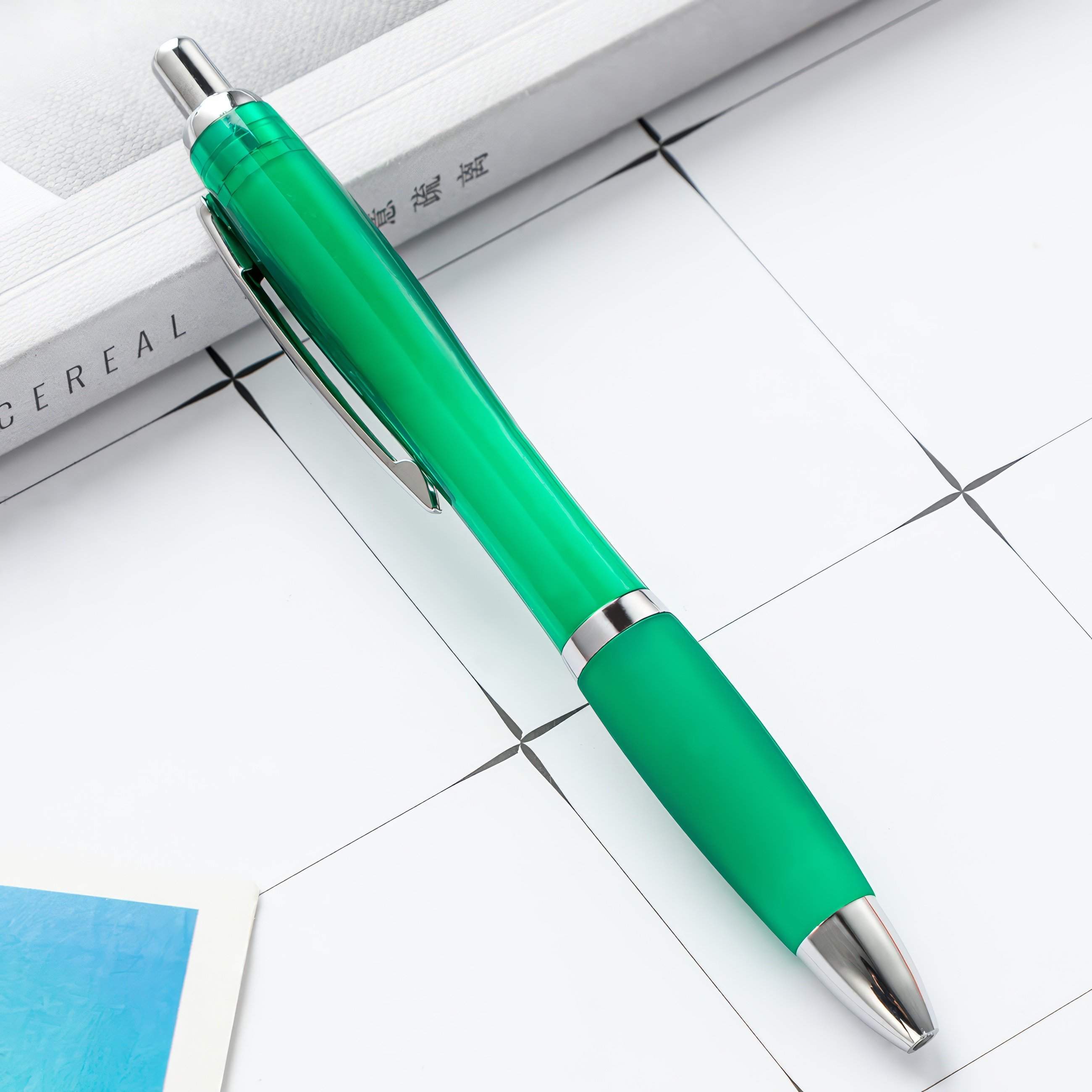 Custom Logo Printed Novelty Ballpoint Pen Simple Sports Design Business Office Supplies Plastic Promotional Advertising Gift Pen