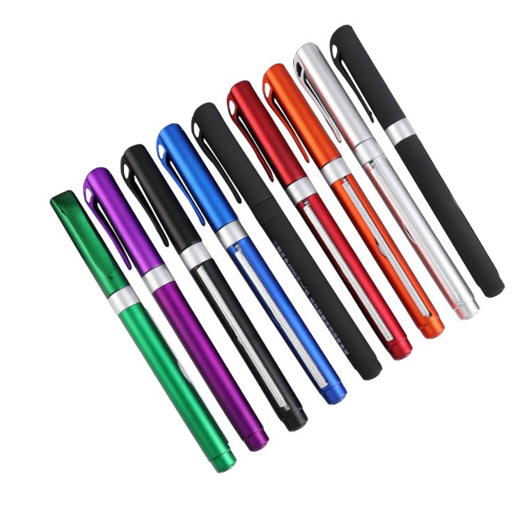 Longorgeous Advertising Ballpoint Pens With Pull Out Paper Promotional Pen With Custom Logo Plastic Pen