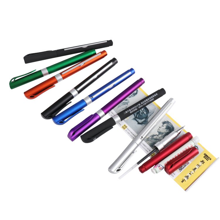 Longorgeous Advertising Ballpoint Pens With Pull Out Paper Promotional Pen With Custom Logo Plastic Pen