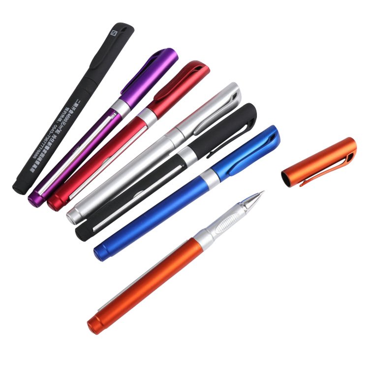 Longorgeous Advertising Ballpoint Pens With Pull Out Paper Promotional Pen With Custom Logo Plastic Pen
