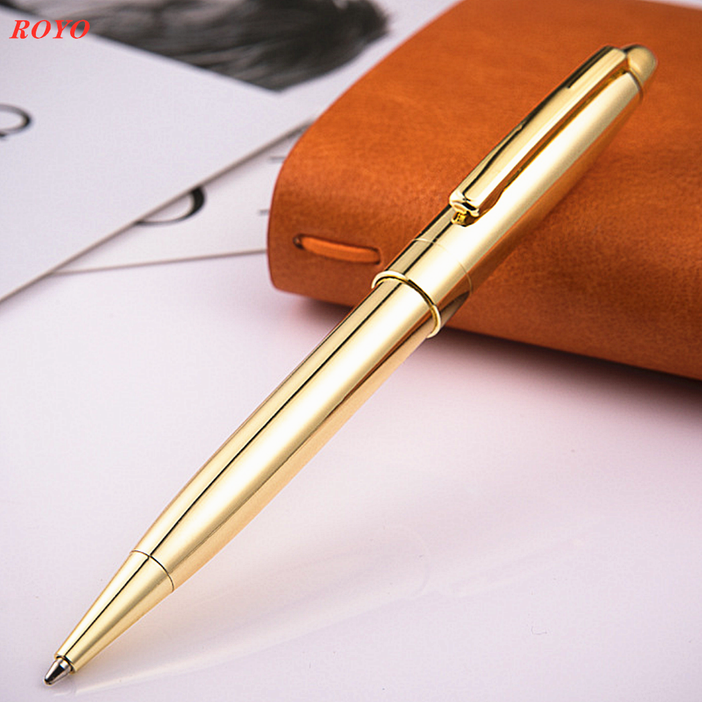 Factory Manufacture High Quality Business Twisted Ballpen Advertising Promotional Gift Metal Ballpoint Pen With Custom Logo