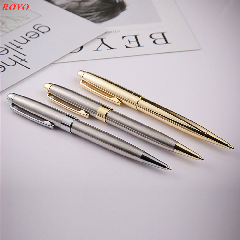Factory Manufacture High Quality Business Twisted Ballpen Advertising Promotional Gift Metal Ballpoint Pen With Custom Logo