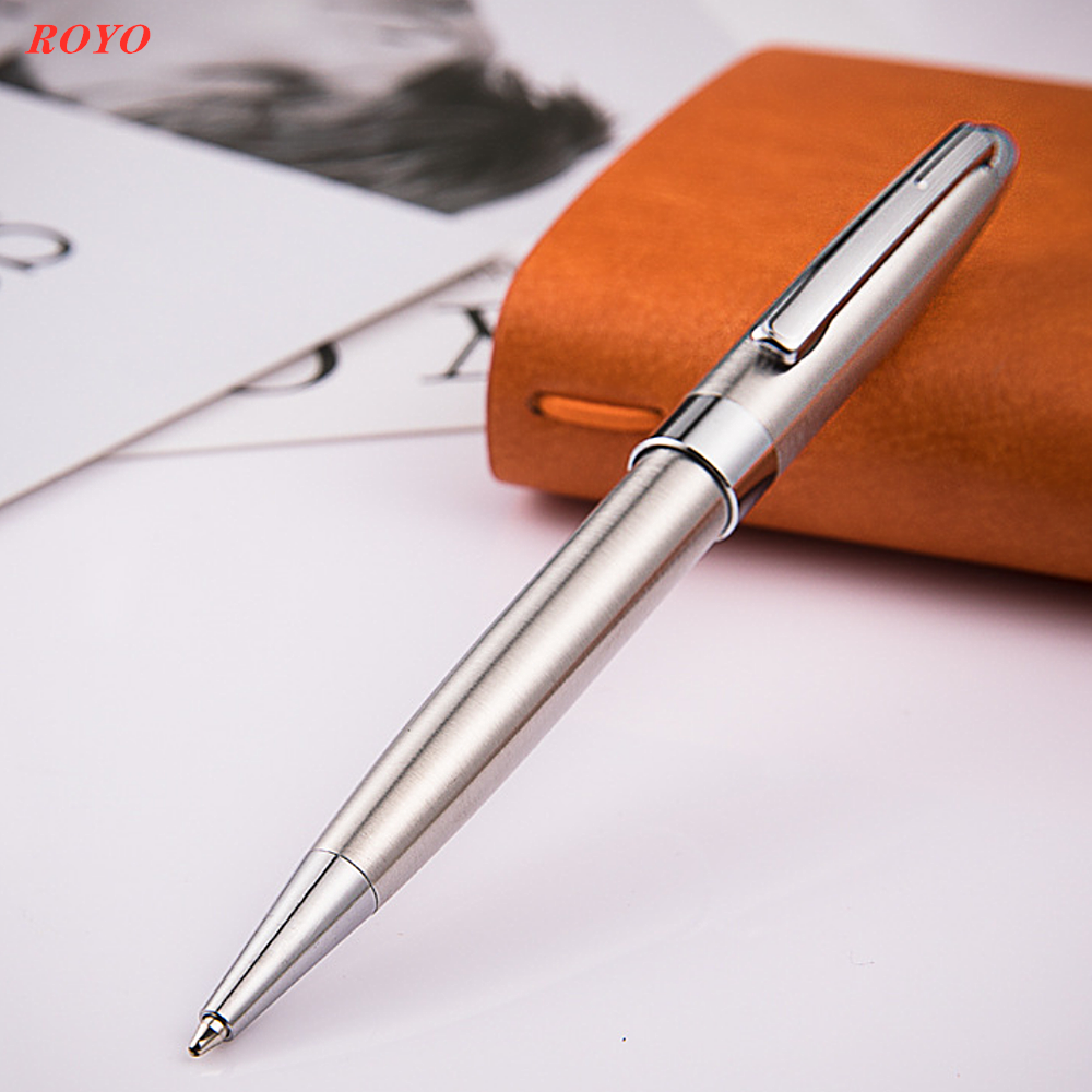 Factory Manufacture High Quality Business Twisted Ballpen Advertising Promotional Gift Metal Ballpoint Pen With Custom Logo