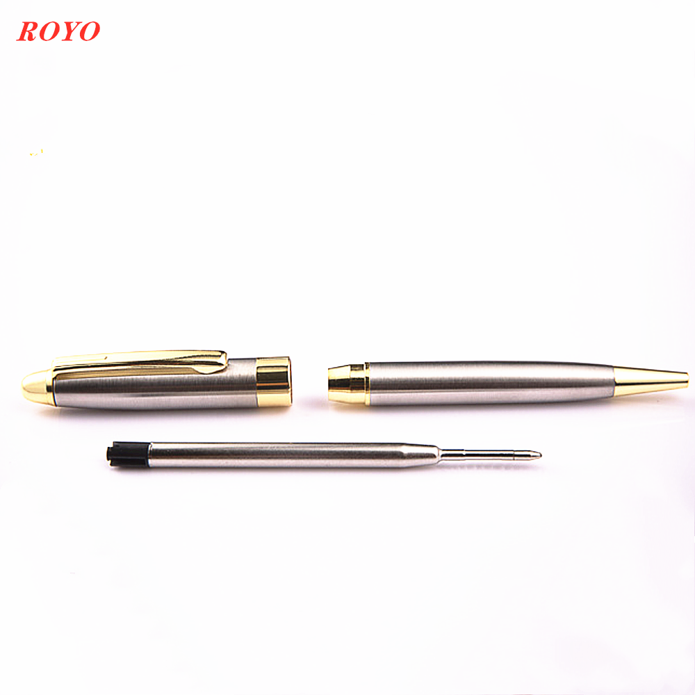 Factory Manufacture High Quality Business Twisted Ballpen Advertising Promotional Gift Metal Ballpoint Pen With Custom Logo