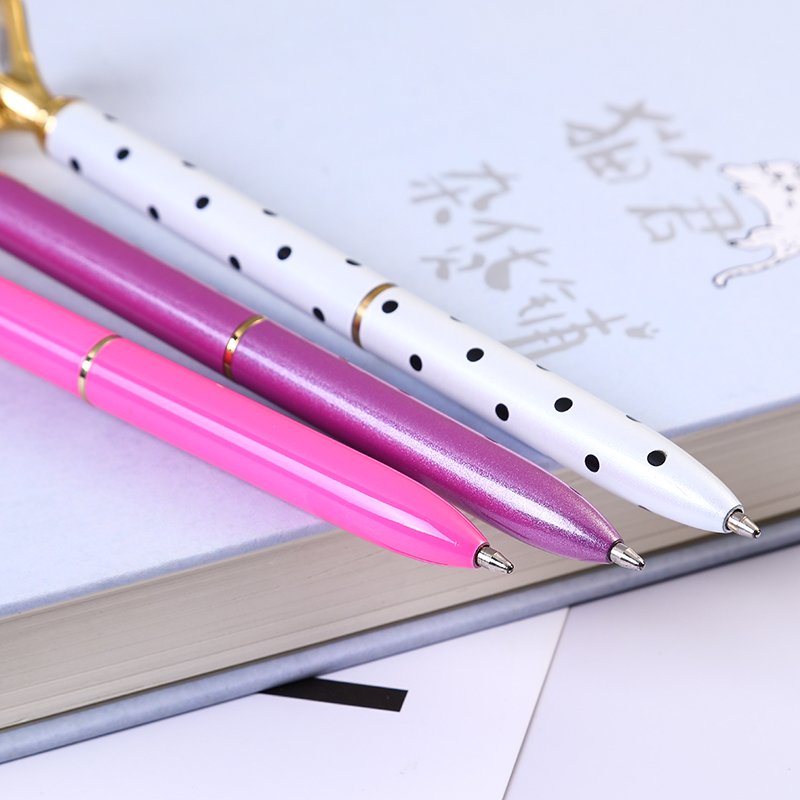 Hot Sale Multicolor Metal Custom Logo Promotional Gift Cheap Diamond Crystal Ball Pen