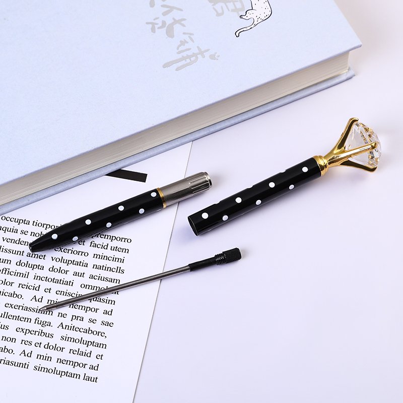 Hot Sale Multicolor Metal Custom Logo Promotional Gift Cheap Diamond Crystal Ball Pen