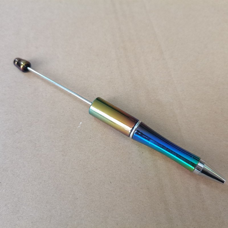 UV gradient beading pen Creative student diy handmade opal beading pen Plastic ballpoint pen