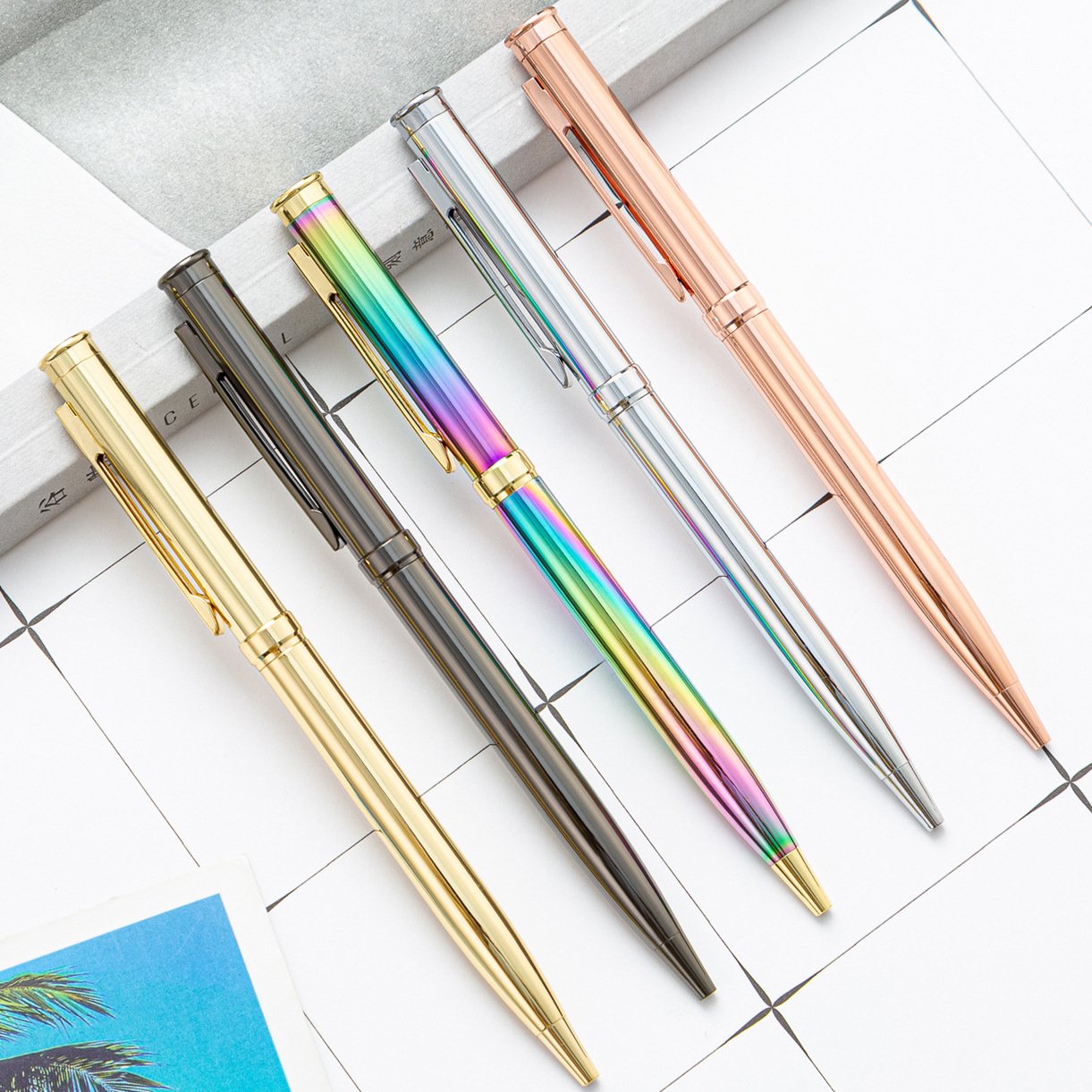 Promotional Ballpoint Pen with Custom Logo Advertising Metal Ballpoint Pens