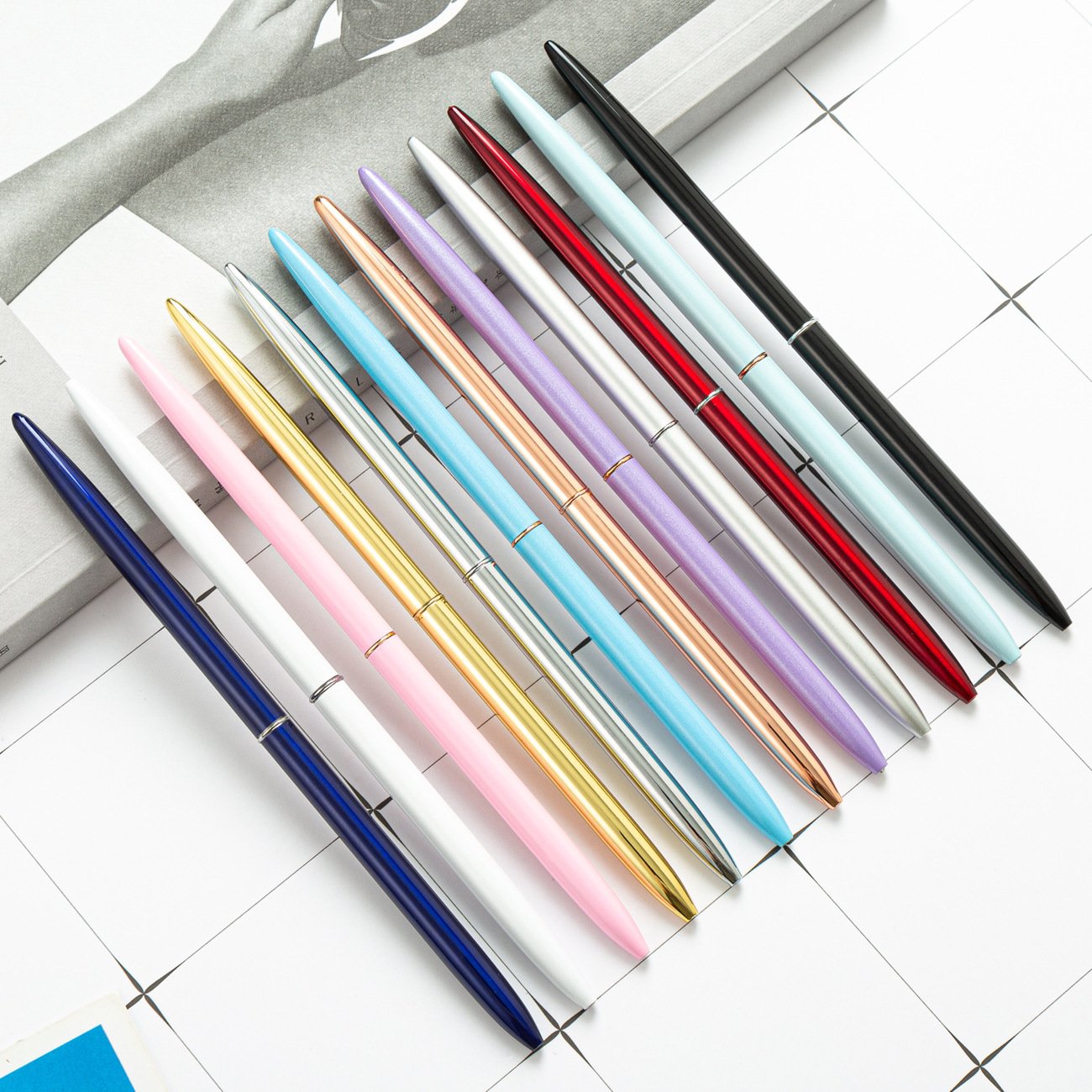 Promotional Ballpoint Pen with Custom Logo Advertising Metal Ballpoint Pens