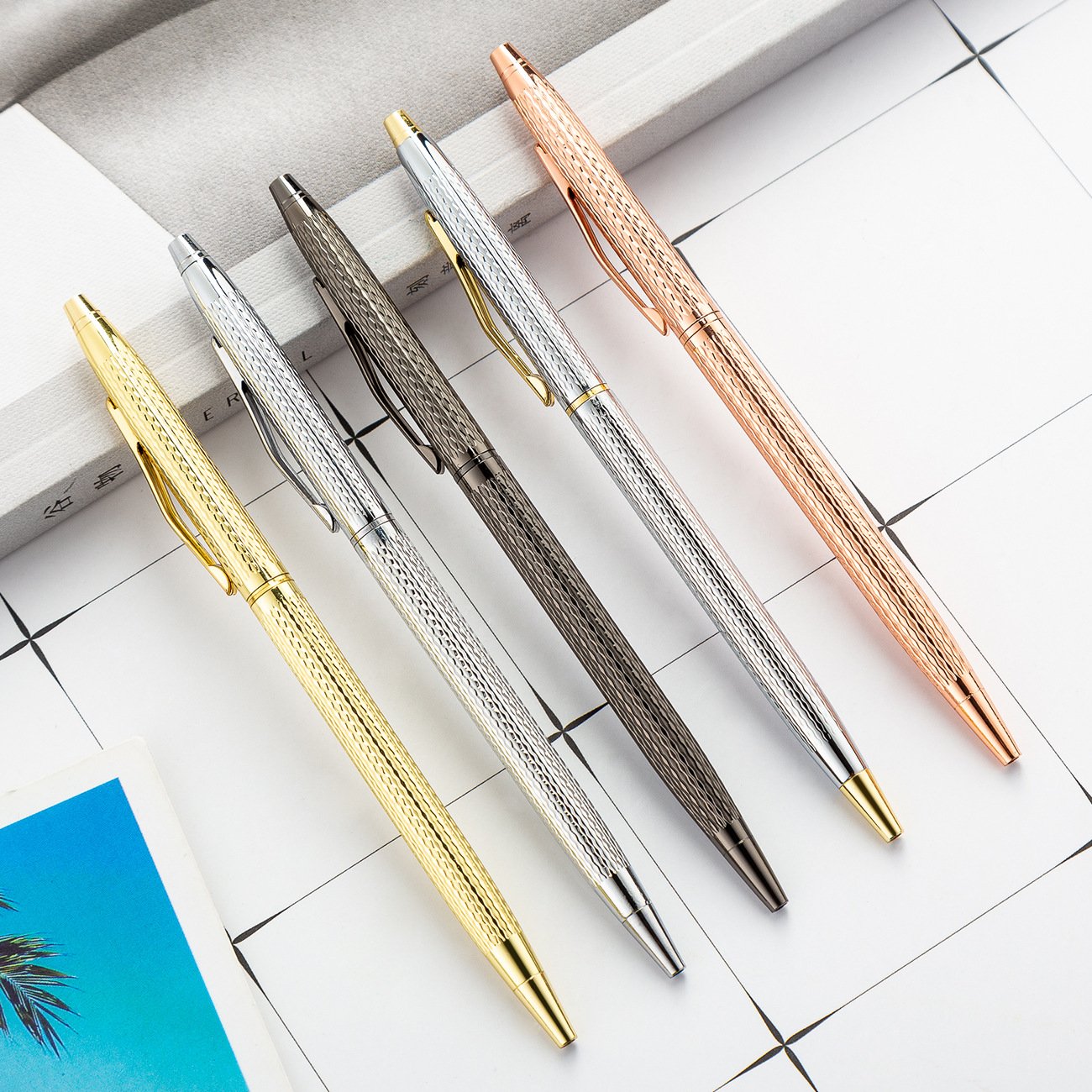 Promotional Ballpoint Pen with Custom Logo Advertising Metal Ballpoint Pens