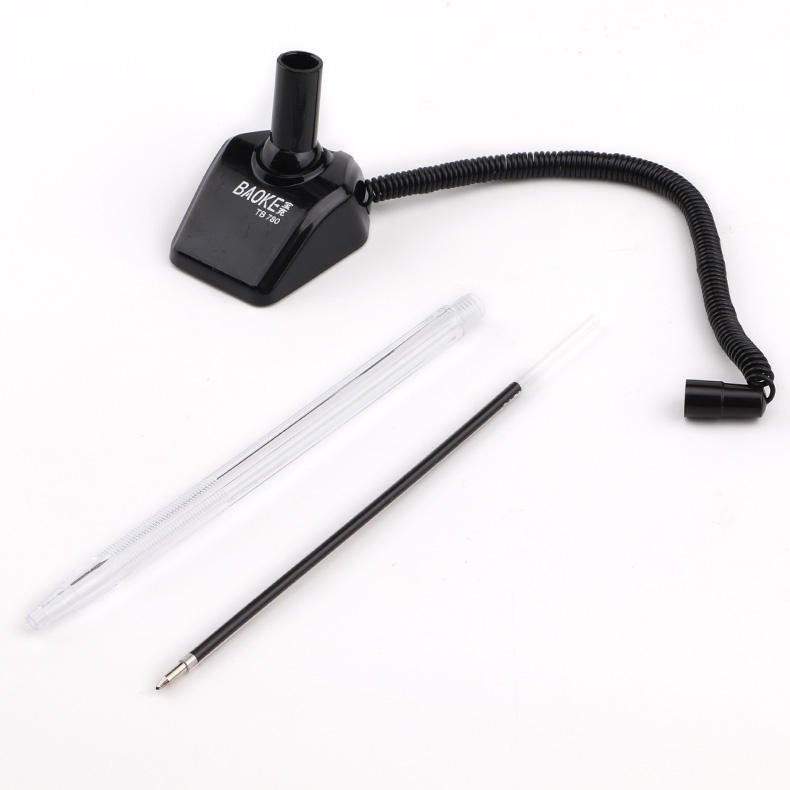 Factory Bulk Sale High-Quality 0.7mm Writing Width Front Desk Fixed Signature Ballpoint Pen