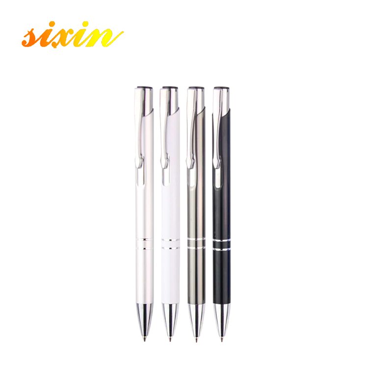Luxury Promotional Metal Ball Pen With Logo Customized Advertising Ballpoint Pen Engraving Personalized Gift Pen Manufacturer