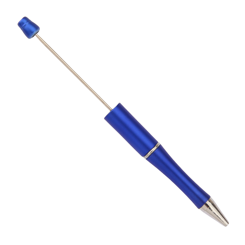 Hot Selling Unique Shape Plastic Multicolor 14.1*1cm Versatile Bulk Beadable Ballpoint Pens For Creative