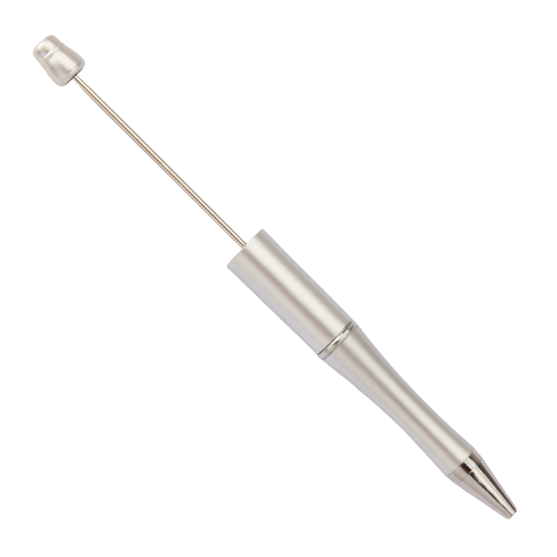 Hot Selling Unique Shape Plastic Multicolor 14.1*1cm Versatile Bulk Beadable Ballpoint Pens For Creative