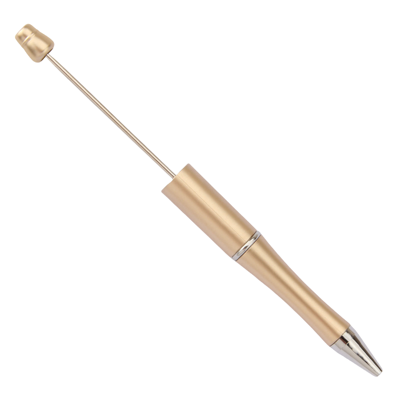 Hot Selling Unique Shape Plastic Multicolor 14.1*1cm Versatile Bulk Beadable Ballpoint Pens For Creative