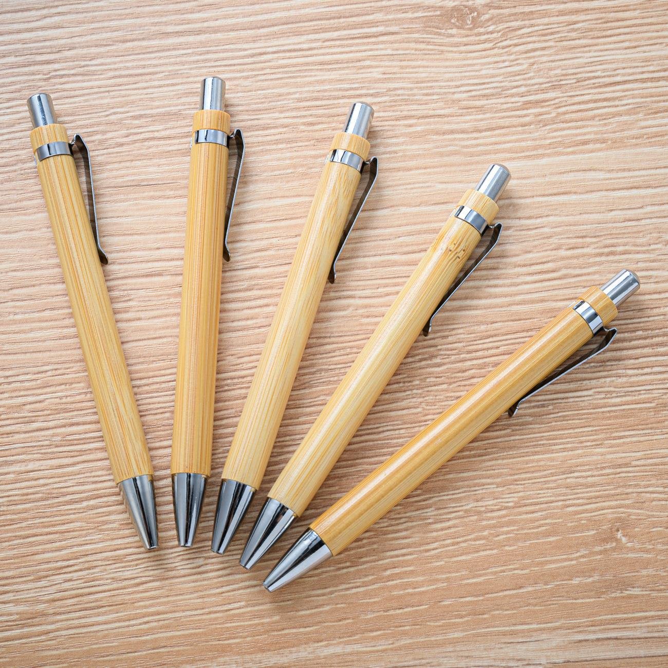 MEGA Wholesale 2024 Hot Sales high quality Eco Friendly bamboo pen for promotion gift with custom logo