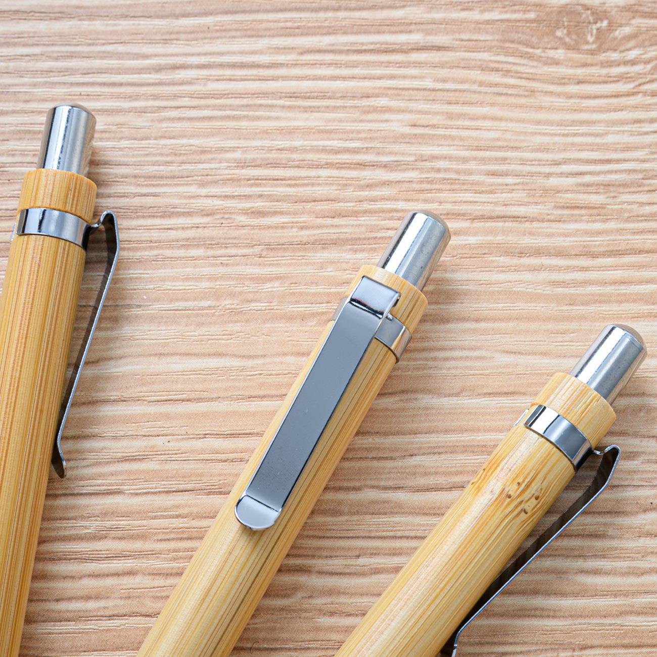 MEGA Wholesale 2024 Hot Sales high quality Eco Friendly bamboo pen for promotion gift with custom logo