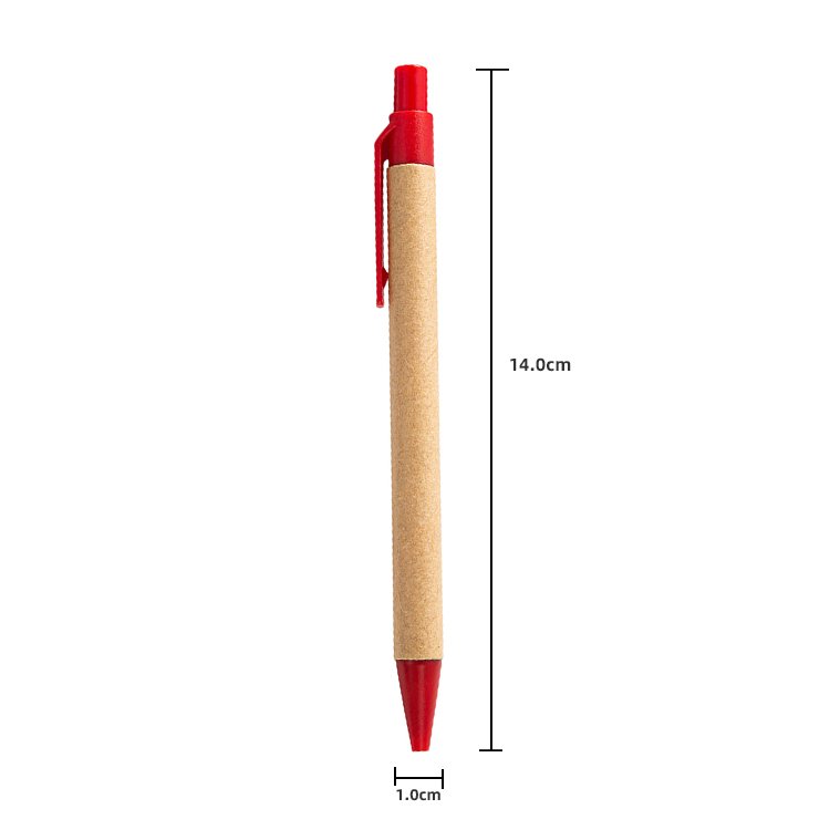 14.0*1.0cm Exquisitely interesting Eco promotional plastic ballpoint custom ball pens