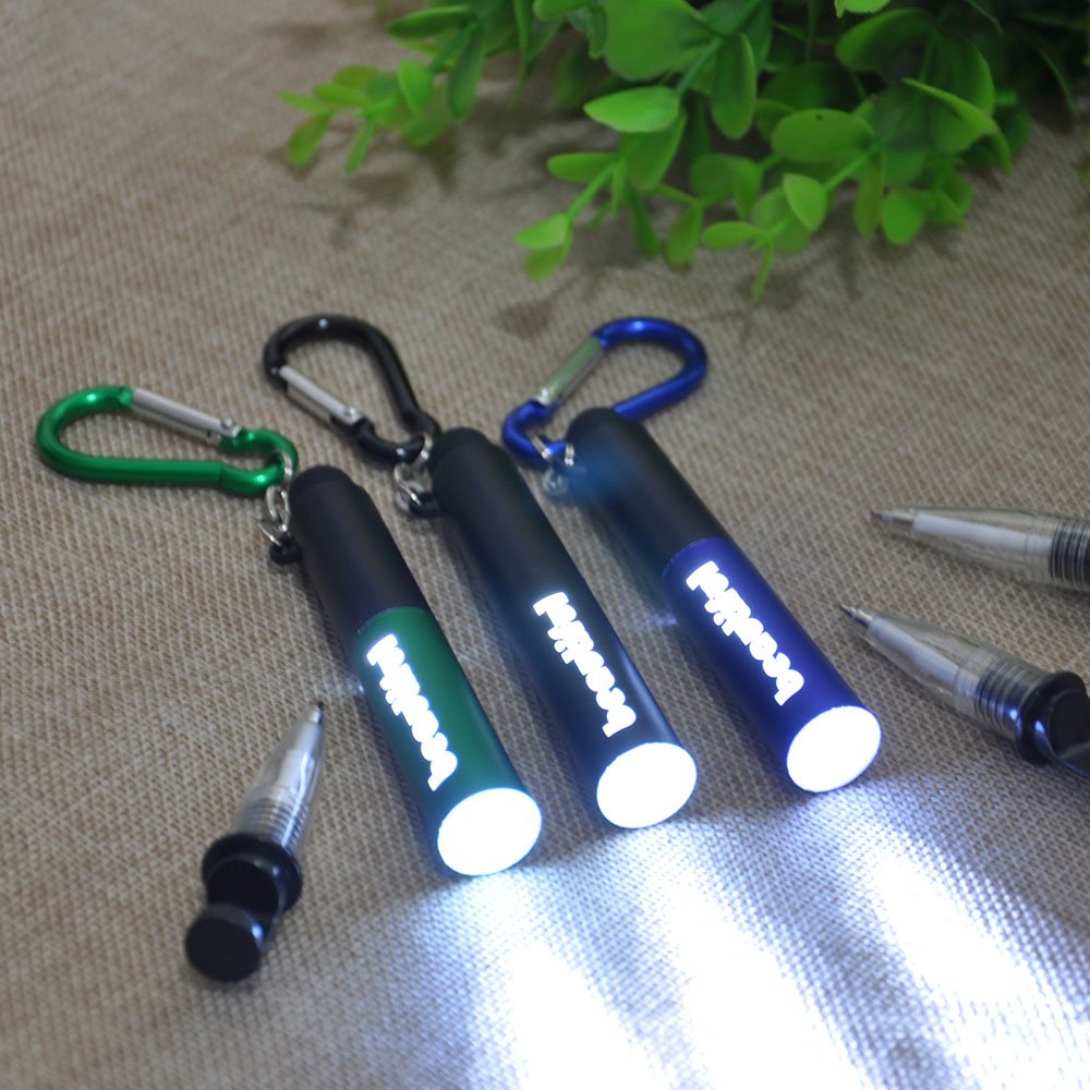 High Quality Promotional Gift LED Light Up Touch Screen Pen Custom Laser Logo Stylus Ballpoint Pen