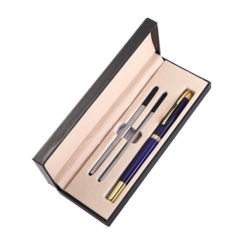 Luxury Business Metal Pen Refill With Packing Box Gift Set For Men Women Professional Executive Office Elegant Fancy Gift Box