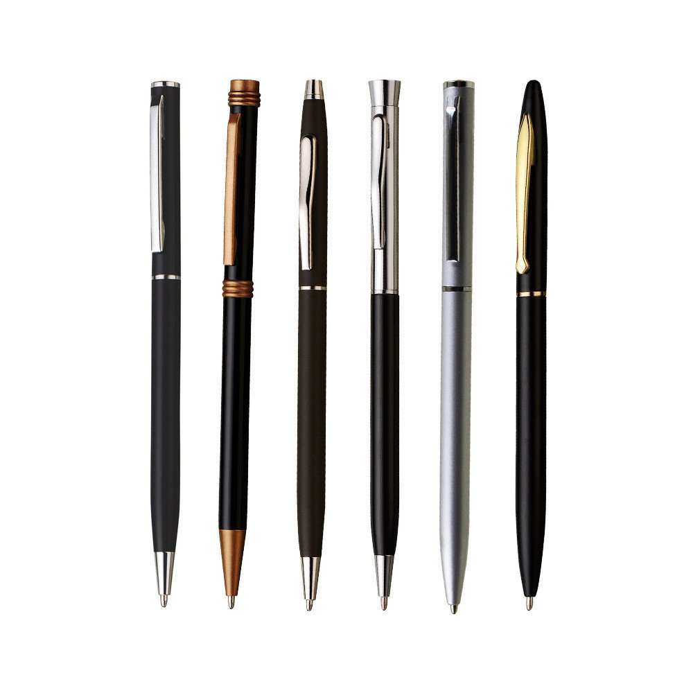 Promotional Metal Pen Customized Logo Luxury Ballpoint Pen Office Supplies Advertising Roller Ball Pen