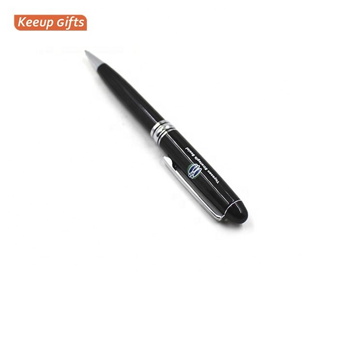 China Eco friend Gift advertising ballpoint twist metal promotional executive personalized branded pens with custom logo