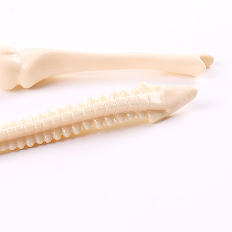 Novel and peculiar modeling promotional gift pen bone modeling skull bone pen irregular shape ballpoint pen for kids
