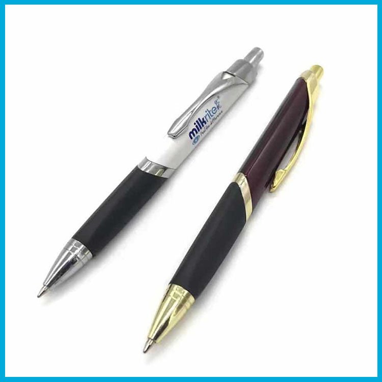 New Triangle Shape Office and school Use metal pen Customized Promotional Click Ballpoint Pen Hamilton Tri Grip Pen With Logo