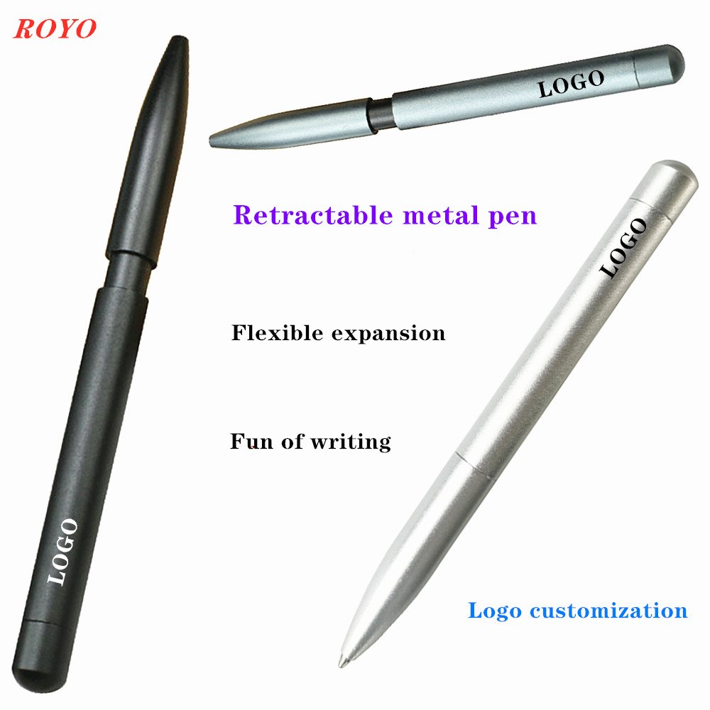 Metal Roller Pen For Businessman Magnetic Pen Gel Ink Ball Point Metal Ballpoint With Customized Logo
