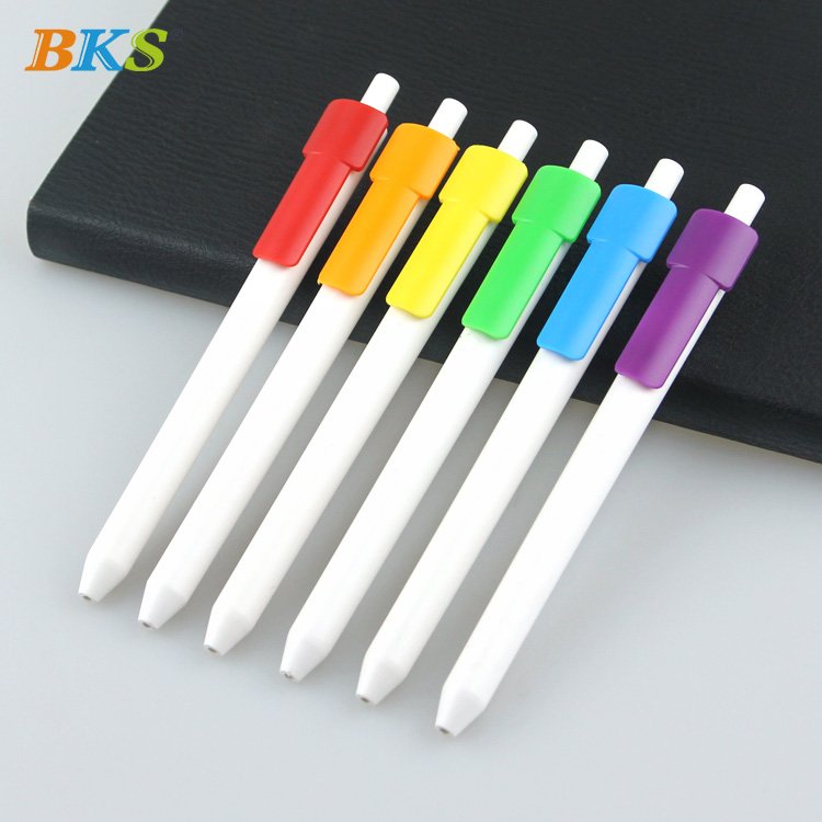 Customizable 1.0mm Plastic Ballpoint Pen with Logo Printing Gift Pens Promotional Pens