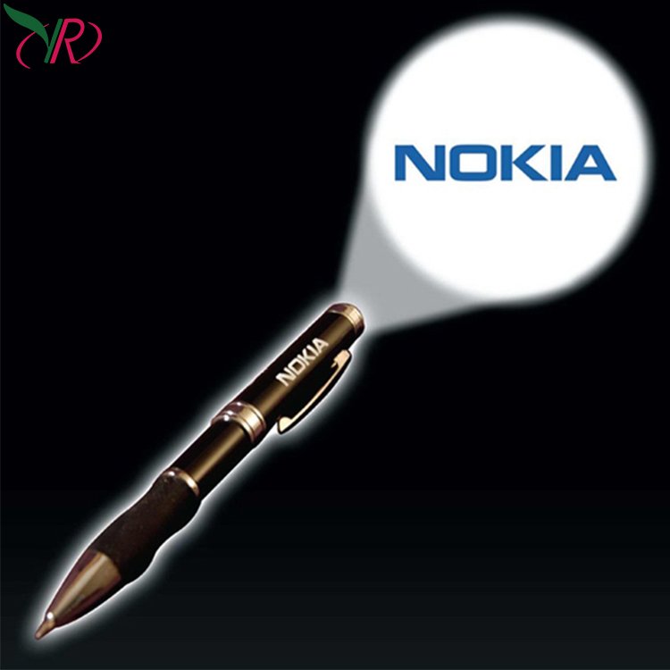 New Product Novelty Custom Logo Advertising Projection Ball Pen Led Flashing Pen Promotional Ballpoint Pen Projector Mini