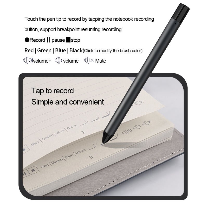 Master Ben Digital Handwriting Note Book Sync Diary Smart Writing Set Cloud A5 Notebook With Active Stylus Pen With App