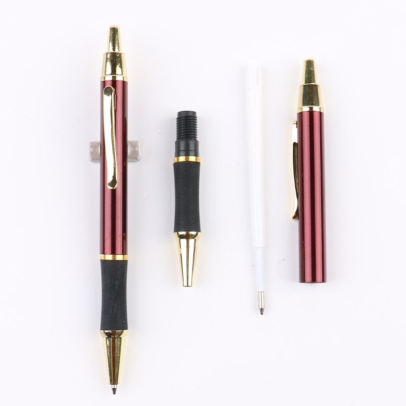 Factory Luxury Ball Pen Gold Ballpen Golden Advertise Beautiful Ballpoint Pen Custom Pen with custom logo OEM ODM Hot Sales