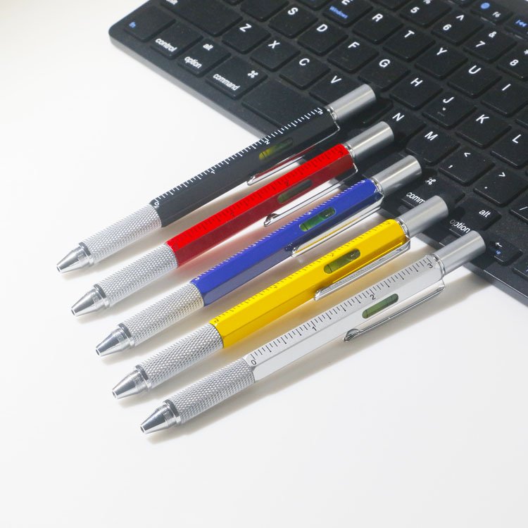2025 Novel Multifunctional Screwdriver Ballpoint Pen Touch Screen Plasti Gift Tool School Office Stationery Pens