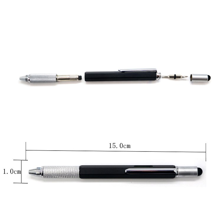 2025 Novel Multifunctional Screwdriver Ballpoint Pen Touch Screen Plasti Gift Tool School Office Stationery Pens