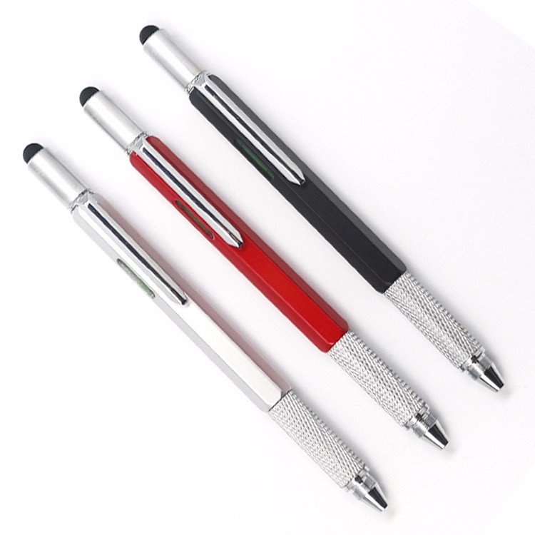 2025 Novel Multifunctional Screwdriver Ballpoint Pen Touch Screen Plasti Gift Tool School Office Stationery Pens