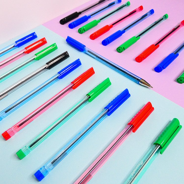 Customized Ballpoint Pen Color Barrel Ballpoint Pen