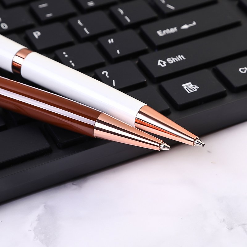 Shiny Black business gift metal roller pen high quality luxury elegant ball pen