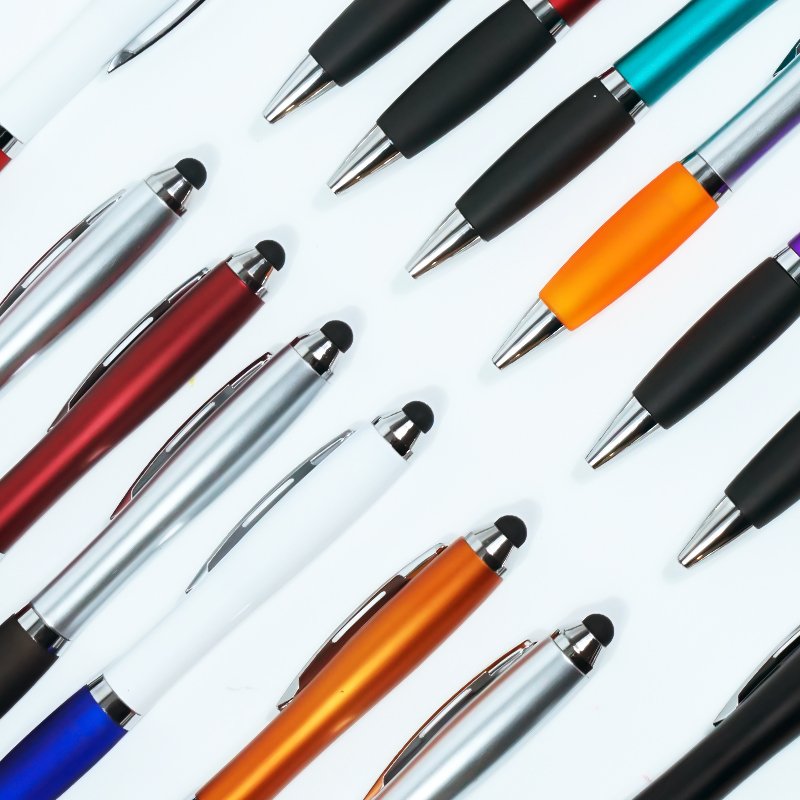 School Office Promotional Advertising Gift Pen with Logo Plastic Ballpoint Pen
