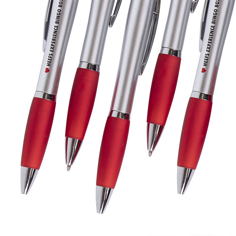 Promotional Custom Made 2 In 1 Ballpoint Pen With Highlighter Combo