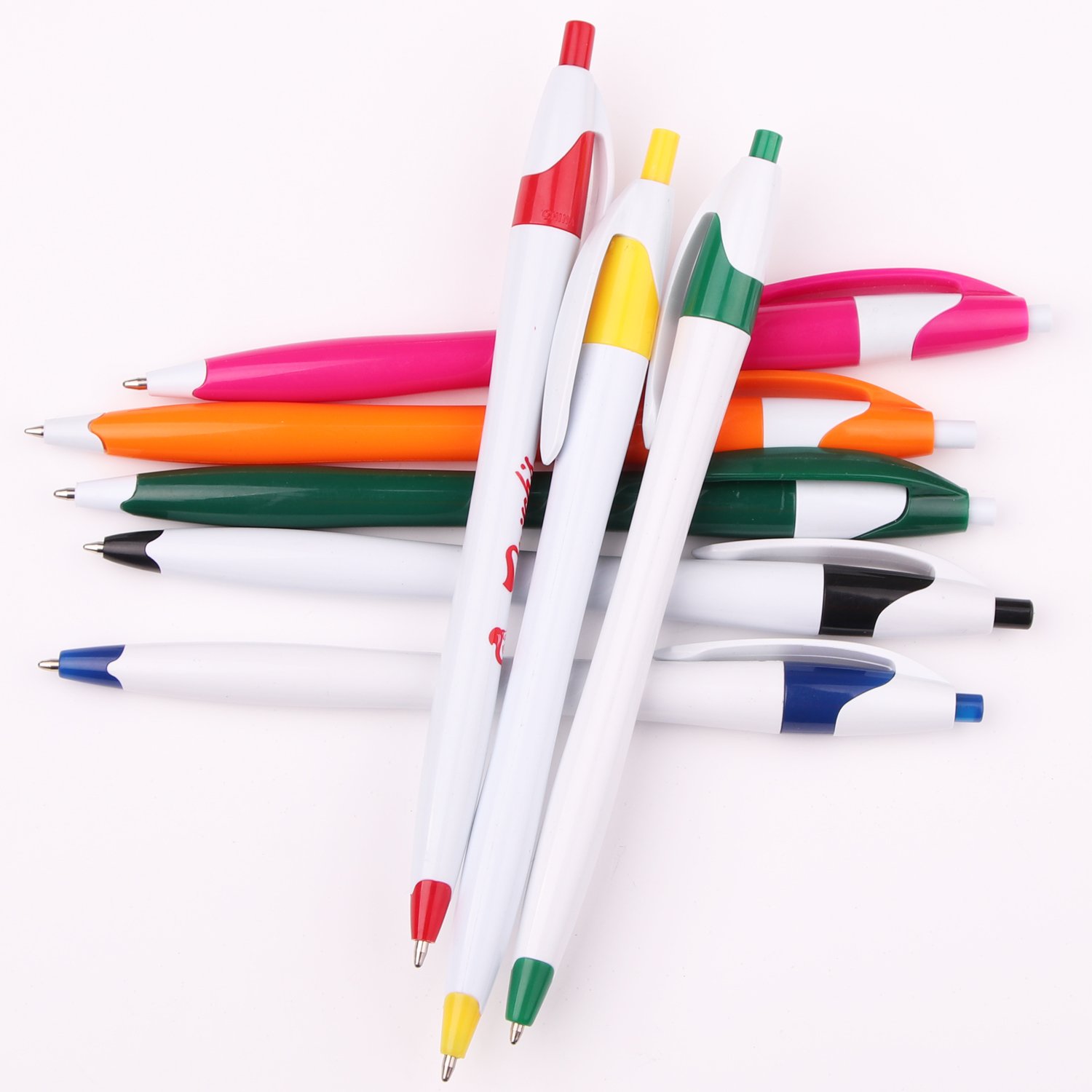 Cheap ball pen ballpoint advertising ballpoint pen springs customized logo ballpoint pen