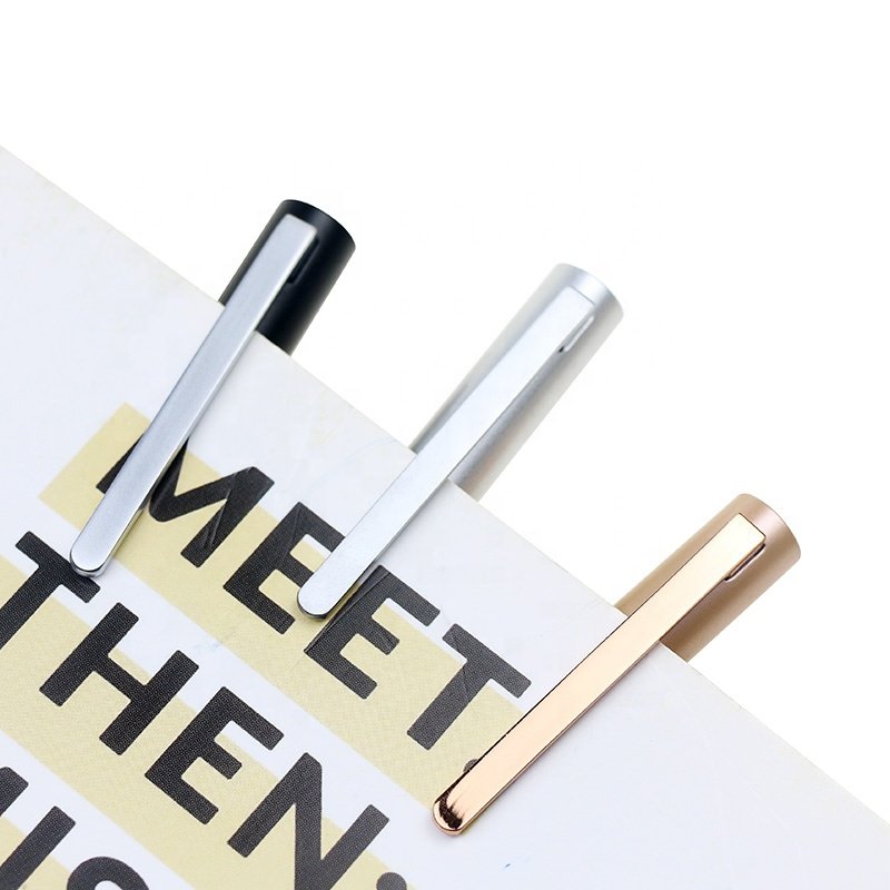 BECOL Promotional High End Advertising Signature Pen Custom Logo Ballpoint Pen Luxury Metal Twist Ball Pen for Business
