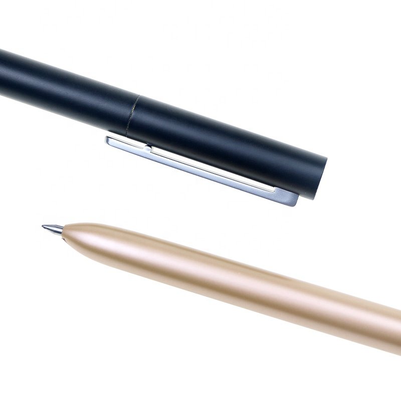 BECOL Promotional High End Advertising Signature Pen Custom Logo Ballpoint Pen Luxury Metal Twist Ball Pen for Business