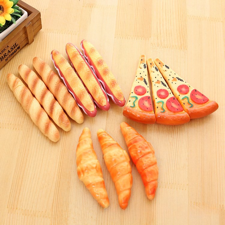 Creative Bread Shaped Ballpoint Pen Kawaii Stationery Ballpoint Pen Children's Ballpoint Pen 4 Style