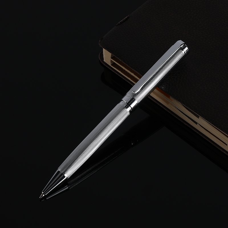Cheaper High Quality Promotion Gifts Golden Silver Brass Ball Point Pen for Birthday Gift