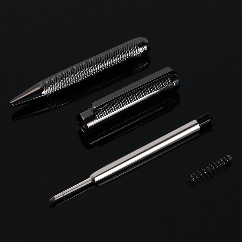 Cheaper High Quality Promotion Gifts Golden Silver Brass Ball Point Pen for Birthday Gift