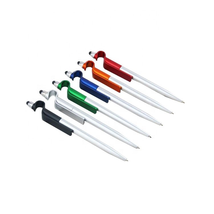 Advertising customized logo innovative classic black plastic ballpoint pen for office