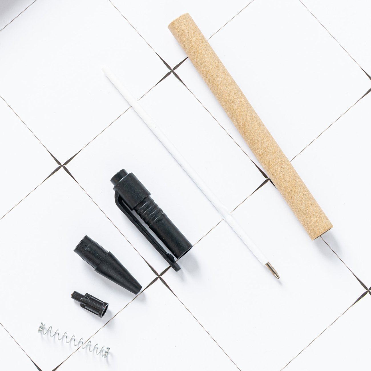 Promotional Eco Friendly Paper Ballpoint Pen Cheap Custom Logo Gift Recycled Paper Pen With Custom Logo