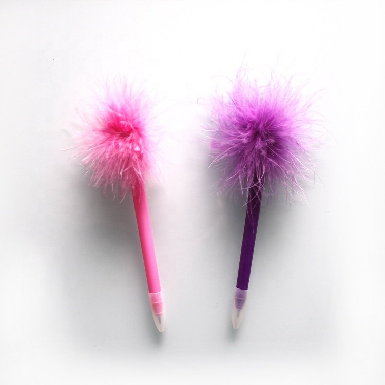 feather ball ballpoint pen