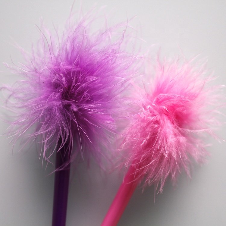 feather ball ballpoint pen